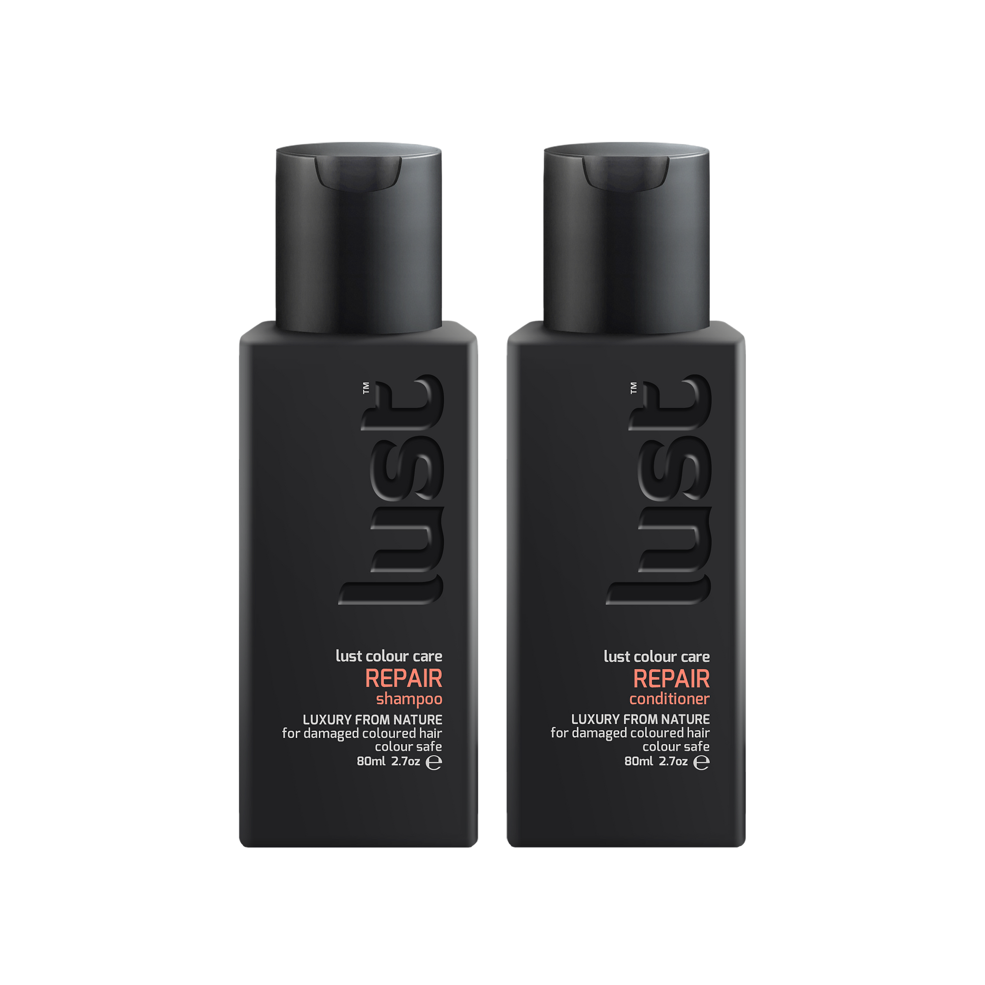 Lust Hair Care Travel Duo's
