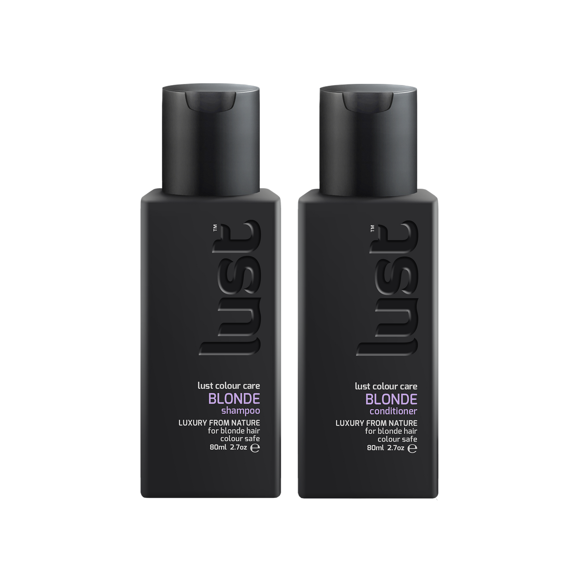 Lust Hair Care Travel Duo's